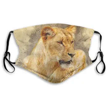 Africa Lion Washable Reusable Mask, Anti Dust Half Face Mouth Mask For Kids Teens Men Women With Adjustable Ear Loops
Africa Lion Washable Reusable Mask, Anti Dust Half Face Mouth Mask For Kids Teens Men Women With Adjustable Ear Loops