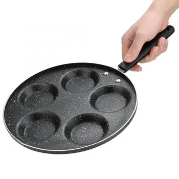 Cookware 5 Round Holes Frying Pan Non Stick Eggs Cooking Pan Home Kitchen Cookware for Breakfast Panela Frying Pan
Cookware 5 Round Holes Frying Pan Non Stick Eggs Cooking Pan Home Kitchen Cookware for Breakfast Panela Frying Pan