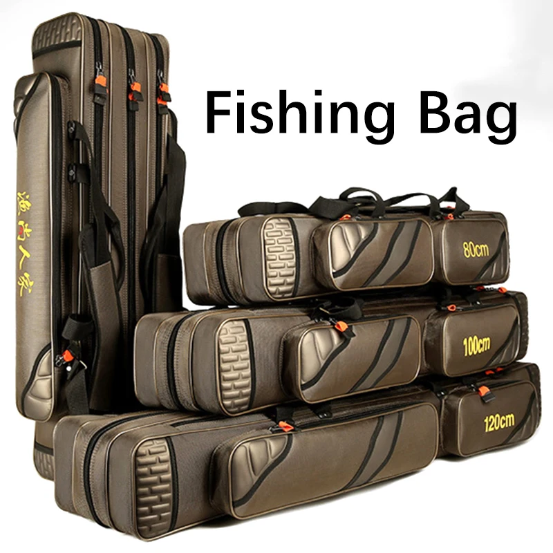 Large Space Three-layer Fishing Bag Multi-size Outdoor Multi-function Bag Fishing Rod Bait Fishing Tackle Storage Bag
Large Space Three-layer Fishing Bag Multi-size Outdoor Multi-function Bag Fishing Rod Bait Fishing Tackle Storage Bag