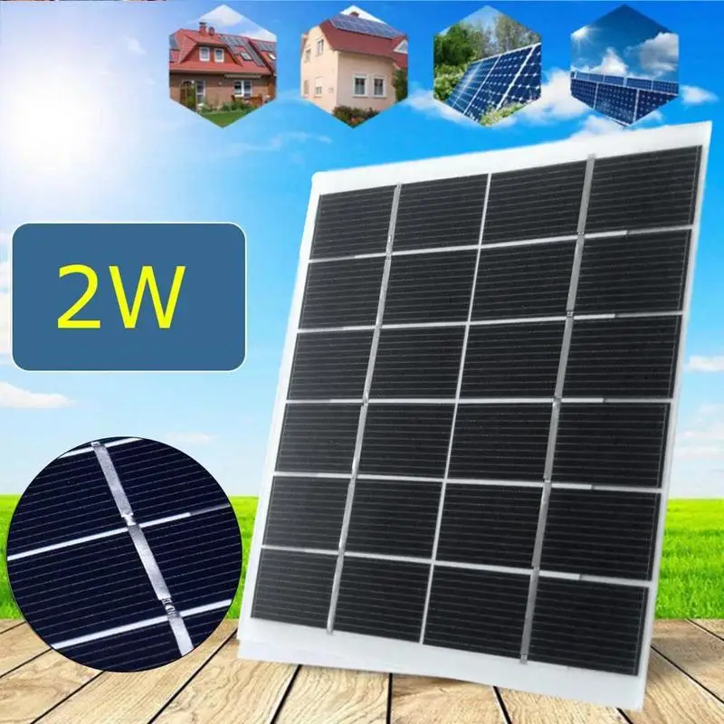 2W 6V Mini Solar Panel Cell Power Module 350mah For Battery Solar Charger Cell Light DIY Toys Phone K2W5
2W 6V Mini Solar Panel Cell Power Module 350mah For Battery Solar Charger Cell Light DIY Toys Phone K2W5