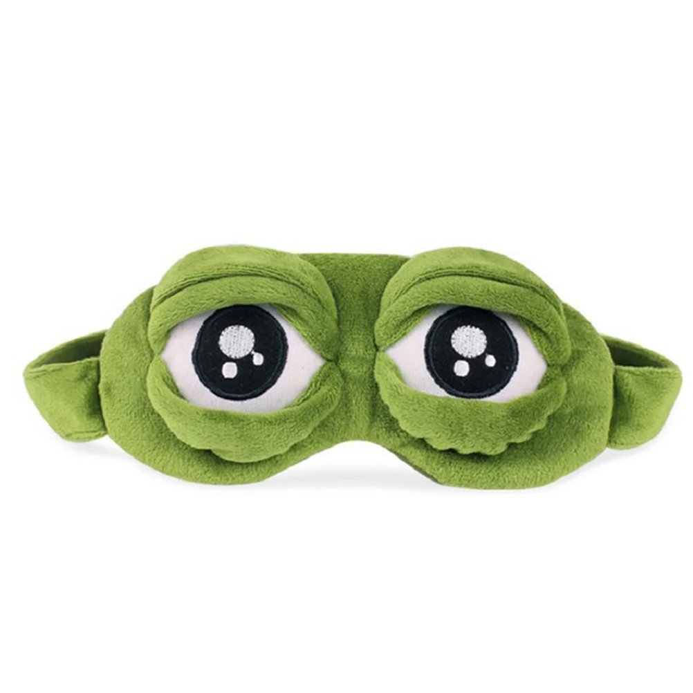 Cute Plush Frog Blackout Sleep Eye Mask Comfortable Breathable Eye Protection Mask for Sleeping Release Facial Stress Hot Sale
Cute Plush Frog Blackout Sleep Eye Mask Comfortable Breathable Eye Protection Mask for Sleeping Release Facial Stress Hot Sale