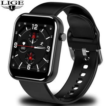 LIGE Women Smart Watch Full Touch Screen Heart Rate Blood Pressure Monitor Bluetooth connection SmartWatch Men for Android IOS
LIGE Women Smart Watch Full Touch Screen Heart Rate Blood Pressure Monitor Bluetooth connection SmartWatch Men for Android IOS