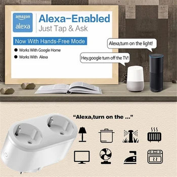 tuya smart remote control plug wireless extension socket 2 in 1 install-free wall socket smart house work with home assistant
tuya smart remote control plug wireless extension socket 2 in 1 install-free wall socket smart house work with home assistant