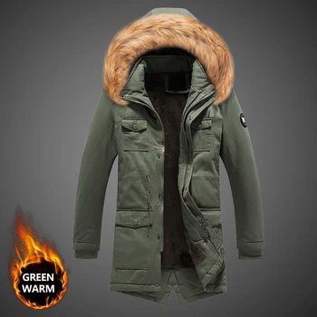 British Fashion Winter Jackets Men Casual Outweat Fur Collar Thick Warm Parka Men Multi Pockets Hooded Cargo Coats Long Trench
British Fashion Winter Jackets Men Casual Outweat Fur Collar Thick Warm Parka Men Multi Pockets Hooded Cargo Coats Long Trench