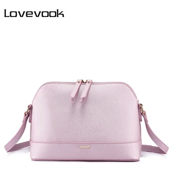 

LOVEVOOK messenger bags for women shoulder crossbody bag female handbags high quality PU ladies bags 2020 small Shell envelop