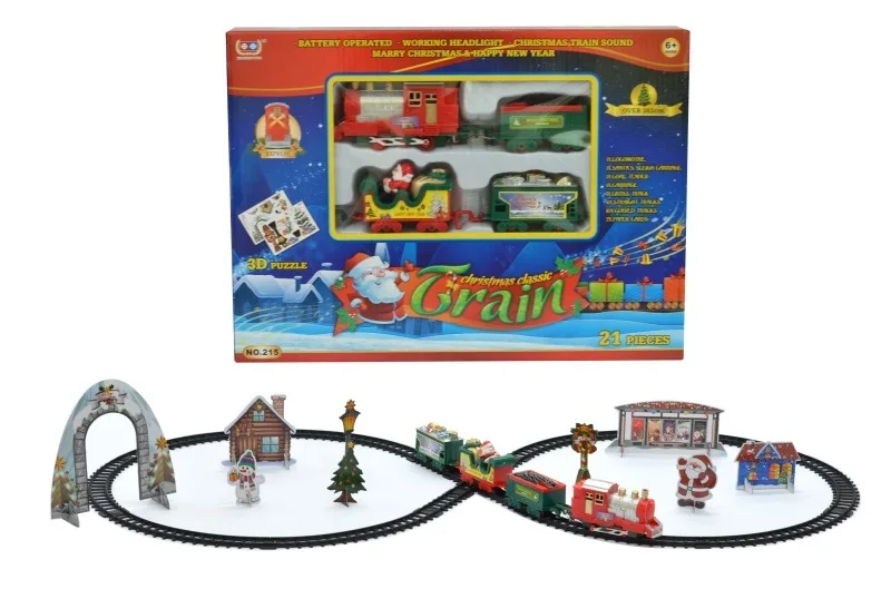 Model Electric Sound-And-Light Rail Train Christmas Music Rail Train Christmas Series Creative Gifts Toy
Model Electric Sound-And-Light Rail Train Christmas Music Rail Train Christmas Series Creative Gifts Toy