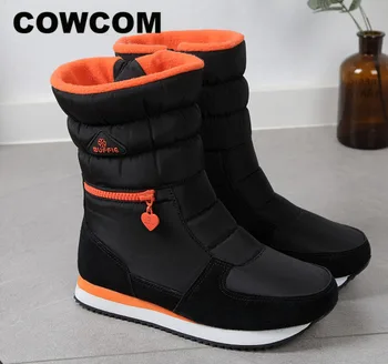 COWCOM 2019 Women Platfrom Thick Heels Boots Snowflake Snow Boots Flat Bottom Non-slip Waterproof Cotton Shoes JSH-m025
COWCOM 2019 Women Platfrom Thick Heels Boots Snowflake Snow Boots Flat Bottom Non-slip Waterproof Cotton Shoes JSH-m025