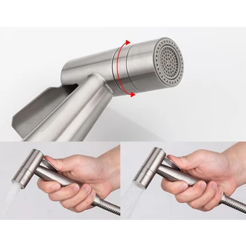Stainless Steel 2 Mode Bidet Toliet HandHeld Bidet Spray Toilet Shower Sprayer Set Bidet Faucet
Stainless Steel 2 Mode Bidet Toliet HandHeld Bidet Spray Toilet Shower Sprayer Set Bidet Faucet