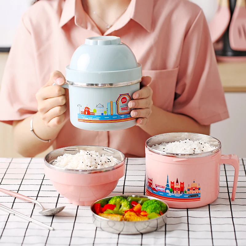 Lunch Box Food Jar Fruit Noodle Container 3 Layers Fast Food Storage Portable Handle Large Capacity For Picnic Hiking Travel
Lunch Box Food Jar Fruit Noodle Container 3 Layers Fast Food Storage Portable Handle Large Capacity For Picnic Hiking Travel