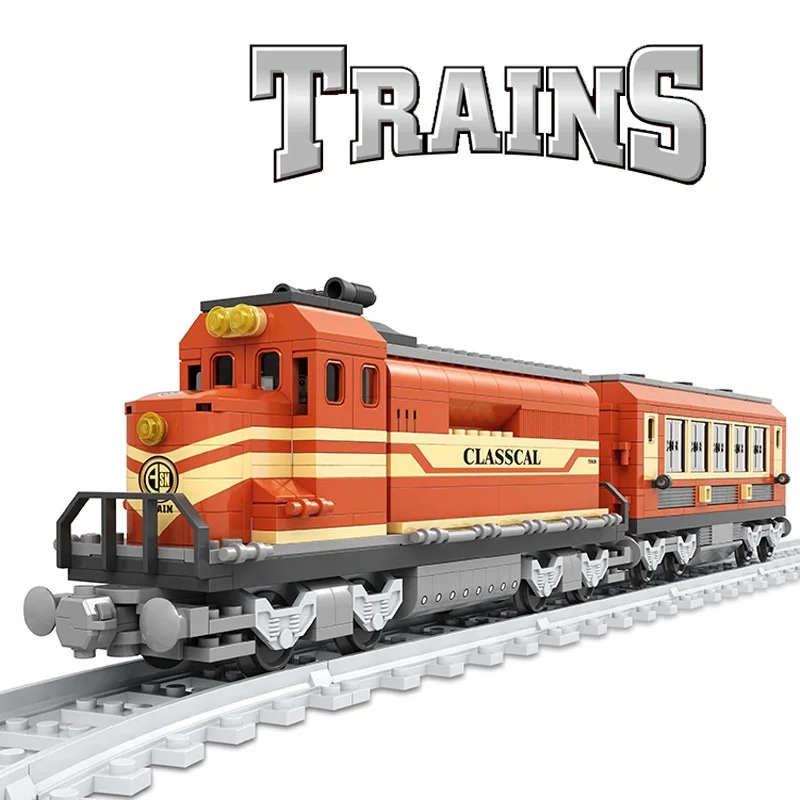 Plastic blocks train 25902
