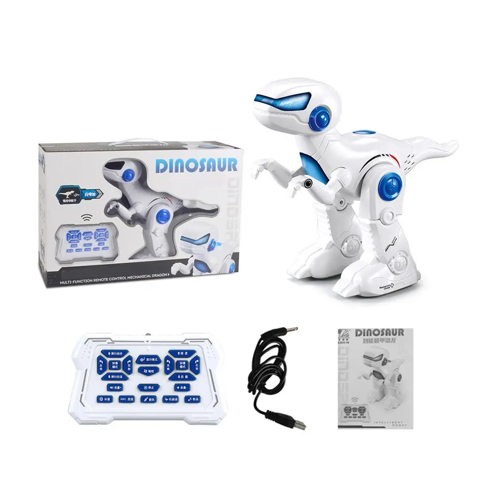 T16 Dinosaur Intelligent Remote Control Model RC Robot With Music Light Walking Programming Function Electric kids toy
T16 Dinosaur Intelligent Remote Control Model RC Robot With Music Light Walking Programming Function Electric kids toy