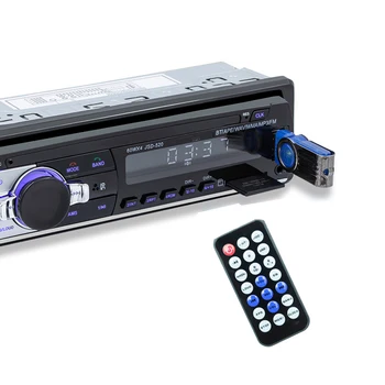 JSD-520 Bluetooth Auto Car Radio Stereo play 1 din FM/Aux Input Receiver SD USB Car MP3 Multimedia Player
JSD-520 Bluetooth Auto Car Radio Stereo play 1 din FM/Aux Input Receiver SD USB Car MP3 Multimedia Player