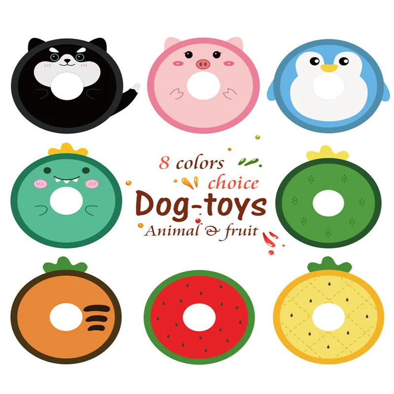 Squeak Chew Pet Fruit Toy Retriever Large Dogs Training Funny Chew Thorn Circle Ring Small Dog Toys Sound Interactive for Golden
Squeak Chew Pet Fruit Toy Retriever Large Dogs Training Funny Chew Thorn Circle Ring Small Dog Toys Sound Interactive for Golden