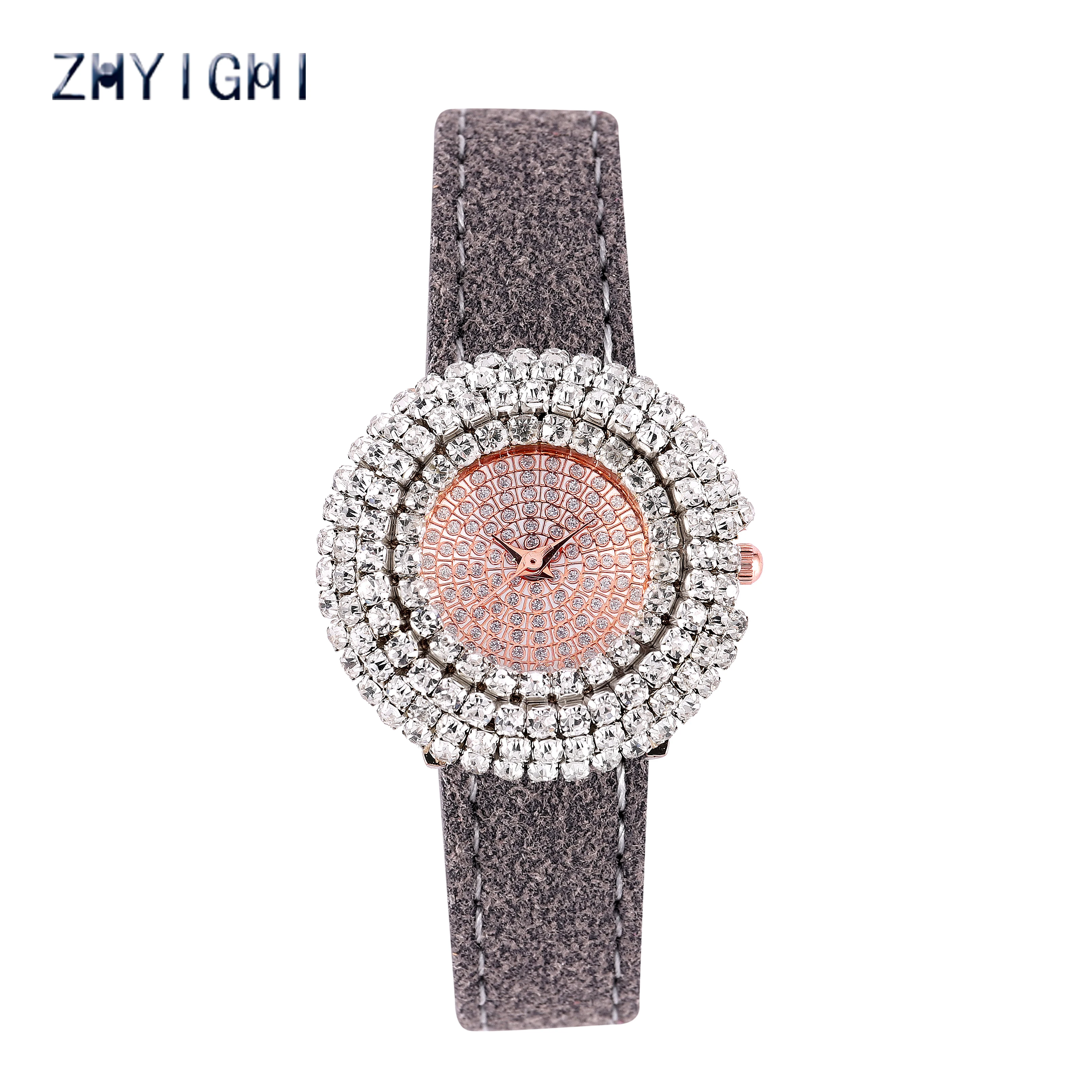 

Fashion Women's Leather Bracelet Watches Luxury Diamond Star dial Ladies Dress Clocks Quartz Analog Montre femme Casual Watch