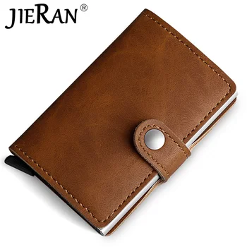 New Men Credit Card Holder RFID Blocking Wallet Automatic Hasp Male Purse PU leather Bank Card Wallets Business ID Card Holder
New Men Credit Card Holder RFID Blocking Wallet Automatic Hasp Male Purse PU leather Bank Card Wallets Business ID Card Holder