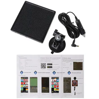 Full color LED Car Sign wireless bluetooth App control car LED Display Screen Scrolling,Driving instruction,Picture GIF
Full color LED Car Sign wireless bluetooth App control car LED Display Screen Scrolling,Driving instruction,Picture GIF
