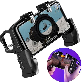 Mobile Game Controller For PUBG Gamepad Trigger Button Adjustable Grip Handle Assistant Gamepad Joystick For iPhone X XS Huawei
Mobile Game Controller For PUBG Gamepad Trigger Button Adjustable Grip Handle Assistant Gamepad Joystick For iPhone X XS Huawei