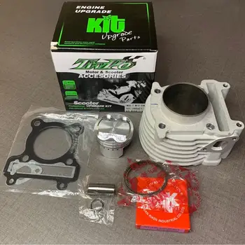 Cylinder kit 59mm for BWS125 CYGNUS125 GTR125 ZUMA125 MIO115 big bore racing nicasil forged piston tuning bws cygnus zuma 125
Cylinder kit 59mm for BWS125 CYGNUS125 GTR125 ZUMA125 MIO115 big bore racing nicasil forged piston tuning bws cygnus zuma 125