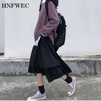2020 Spring Summer New Arrivals A-line High Waist Button Solid Color Women Casual Ankle-lenght Loose Skirt V747
2020 Spring Summer New Arrivals A-line High Waist Button Solid Color Women Casual Ankle-lenght Loose Skirt V747
