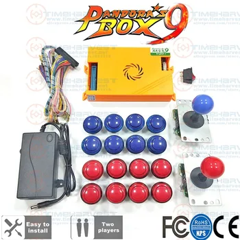 Original Pandora Box 9 1500 Games Set DIY Arcade Kit Push Button Joystick For Arcade Machine Bundle Home Cabinet with manual
Original Pandora Box 9 1500 Games Set DIY Arcade Kit Push Button Joystick For Arcade Machine Bundle Home Cabinet with manual