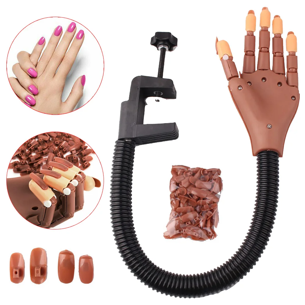 Nail Art Exercise Prosthetic Hand Bendable Activity Model Fake Hand with Bracket Send 1 Pack A Joint Hand Nail Polish Templates
Nail Art Exercise Prosthetic Hand Bendable Activity Model Fake Hand with Bracket Send 1 Pack A Joint Hand Nail Polish Templates