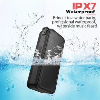 20W portable wireless speaker bluetooth Soundbar Subwoofer with Deep Bass TWS Type-C IPX7 Waterproof 48 hours BT5.0 boombox
20W portable wireless speaker bluetooth Soundbar Subwoofer with Deep Bass TWS Type-C IPX7 Waterproof 48 hours BT5.0 boombox