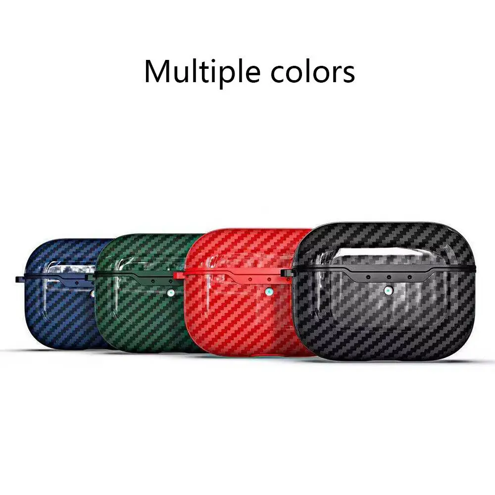 For Apple AirPods Pro 3 Case Carbon TPU Shockproof Protective Skin Earphone Case Cover Wireless Charging Case for Air Pods 2
For Apple AirPods Pro 3 Case Carbon TPU Shockproof Protective Skin Earphone Case Cover Wireless Charging Case for Air Pods 2
