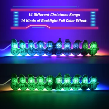 New Full Color Christmas Snowman Music Box Kits USB Charging 2019 Christmas Gift Party Lighting Supplies 14 Christmas songs
New Full Color Christmas Snowman Music Box Kits USB Charging 2019 Christmas Gift Party Lighting Supplies 14 Christmas songs