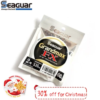 Seaguar carbon fishing line Grandmax FX 60m ocean boat fishing for bass 0.4—10 All series
Seaguar carbon fishing line Grandmax FX 60m ocean boat fishing for bass 0.4—10 All series