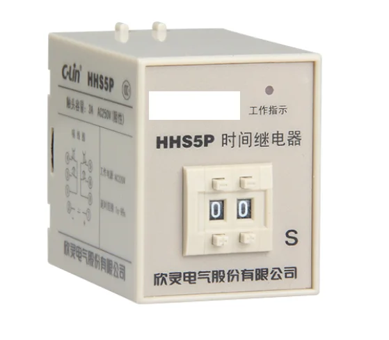 HHS5P 9.9s 99s 9.9m 99m Power-on delay time relay Two sets of normally open normally closed Free shipping for industrial applian
HHS5P 9.9s 99s 9.9m 99m Power-on delay time relay Two sets of normally open normally closed Free shipping for industrial applian