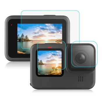 PULUZ for GoPro HERO9 Black Lens + LCD Display 9H 2.5D Tempered Glass Film Screen Protector Film
PULUZ for GoPro HERO9 Black Lens + LCD Display 9H 2.5D Tempered Glass Film Screen Protector Film