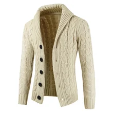 Mens סוודרים 2019 קרדיגן זכר סוודר חג המולד גברים אנגורה מרינו Laamei קוריאני גברים גולף סוודר גברים 2019 KK2954(China)