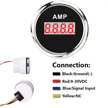 Car Boat 52mm Amperemeter Gauge Red Backlight AMP Current Meter For Marine Motorcycle Auto 9-32V 
Car Boat 52mm Amperemeter Gauge Red Backlight AMP Current Meter For Marine Motorcycle Auto 9-32V