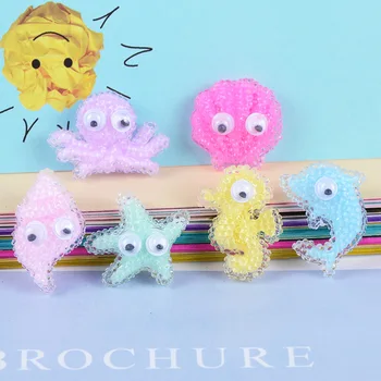 10Pcs Active Eye Cute Octopus Shell Starfish Flat back Resin Cabochon Kawaii Sea Series Scrapbooking Craft DIY Hair Bows Center
10Pcs Active Eye Cute Octopus Shell Starfish Flat back Resin Cabochon Kawaii Sea Series Scrapbooking Craft DIY Hair Bows Center