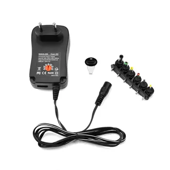 30W Universal Muti Voltage AC/DC Adapter Switching Power Supply with 6 Selectable Adapter Plugs Suitable for 3V-12V Device
30W Universal Muti Voltage AC/DC Adapter Switching Power Supply with 6 Selectable Adapter Plugs Suitable for 3V-12V Device