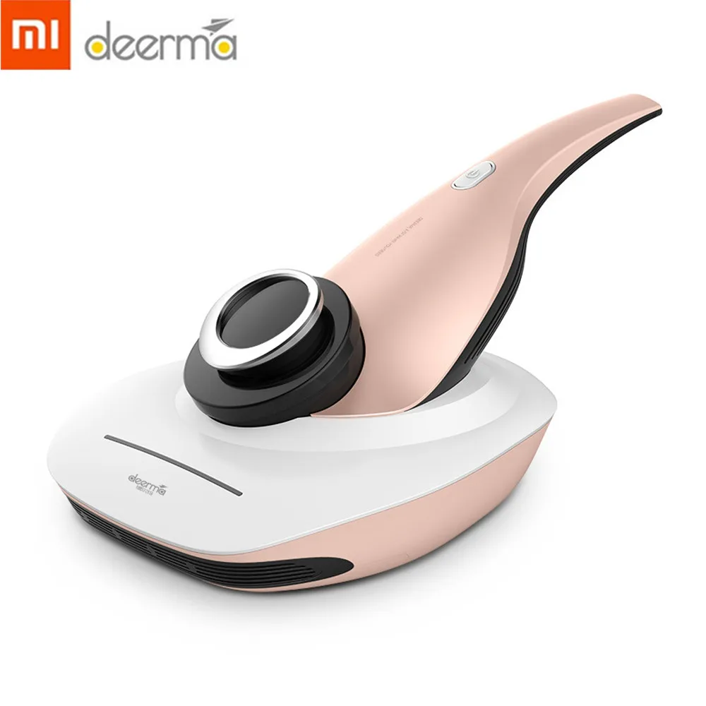 

Xiaomi Deerma Handheld Electric Anti-Dust Mites Remover Instrument UV-C Vacuum Cleaner 13000Pa Strong Suction Cleaning Machine