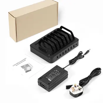 S762 Universal 7-port USB Charging Station USB Fast Charger Charging Dock with 60W Power Adapter for Tablets Smartphones Desktop
S762 Universal 7-port USB Charging Station USB Fast Charger Charging Dock with 60W Power Adapter for Tablets Smartphones Desktop