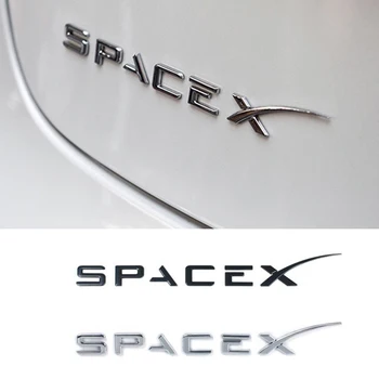 Emblem Badge Space X Sticker For Tesla Model 3 Model S / Model X Space X Label Dual Logo Sticker Rear Trunk Car Accessories
Emblem Badge Space X Sticker For Tesla Model 3 Model S / Model X Space X Label Dual Logo Sticker Rear Trunk Car Accessories