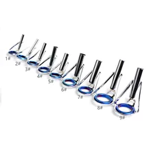 5Pcs Fishing Guide Ring Tip Eye Top Tackle Repair Kits Fishing Rod Ceramic Rings Tackle Repair Kit Stainless Steel Parts Circle
5Pcs Fishing Guide Ring Tip Eye Top Tackle Repair Kits Fishing Rod Ceramic Rings Tackle Repair Kit Stainless Steel Parts Circle