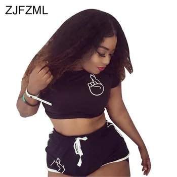 Sexy Two Piece Set Tracksuit Summer Clothes for Women O Neck Short Sleeve Crop Top + Biker Short Sweat Suit Casual Matching Set
Sexy Two Piece Set Tracksuit Summer Clothes for Women O Neck Short Sleeve Crop Top + Biker Short Sweat Suit Casual Matching Set