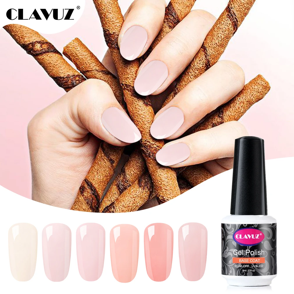 CLAVUZ Two-step Color Base Coat Gel Polish Soak Off UV LED Nail Varnish Primer Gel Polish Salon Manicure 8ML
CLAVUZ Two-step Color Base Coat Gel Polish Soak Off UV LED Nail Varnish Primer Gel Polish Salon Manicure 8ML