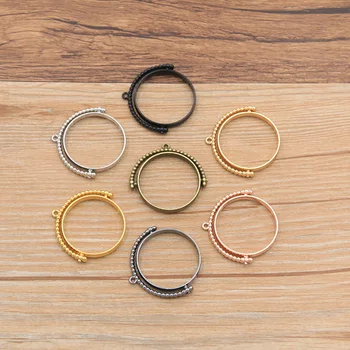 6pcs 7 Color 33mm 2020 New Rotating Round Geometric Charm Hollow Glue Blank Pendant Tray Bezel Charms DIY Handmade Bezel Mold
6pcs 7 Color 33mm 2020 New Rotating Round Geometric Charm Hollow Glue Blank Pendant Tray Bezel Charms DIY Handmade Bezel Mold