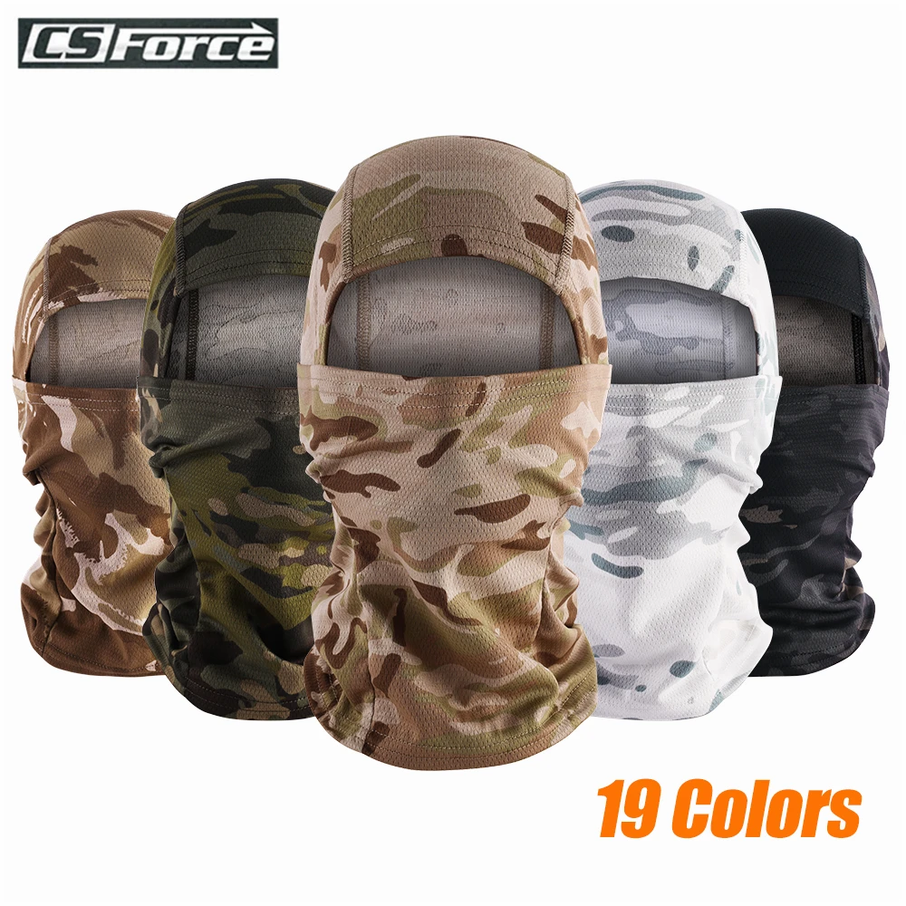 Tactical Camouflage Balaclava Full Face Mask Airsoft CS Wargame Army Hunting Cycling Helmet Liner Cap Military Camo Scarf Mask
Tactical Camouflage Balaclava Full Face Mask Airsoft CS Wargame Army Hunting Cycling Helmet Liner Cap Military Camo Scarf Mask