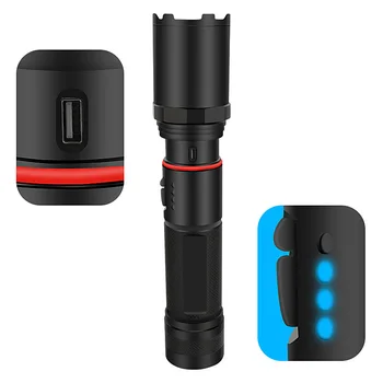 XANES 800 Lumens Flashlight 18650 Battery USB Rechargeable Zoomable IPX56 Waterproof 3 Modes LED Troch Light Camping Hunting
XANES 800 Lumens Flashlight 18650 Battery USB Rechargeable Zoomable IPX56 Waterproof 3 Modes LED Troch Light Camping Hunting