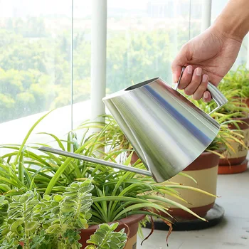 Watering Can Stainless Steel Durable Anti Corrosion With Handle 400ML Indoor Outdoor Garden Silver Long Mouth Tools Scratchproof
Watering Can Stainless Steel Durable Anti Corrosion With Handle 400ML Indoor Outdoor Garden Silver Long Mouth Tools Scratchproof