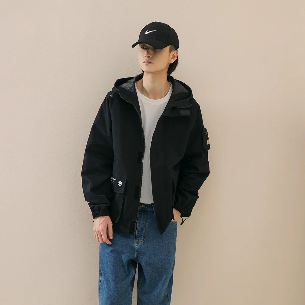 2019 Autumn New Style Japanese-style Popular Brand Coat Men's Hooded Deconstructable Pocket Tooling Jacket Men'S Wear
2019 Autumn New Style Japanese-style Popular Brand Coat Men's Hooded Deconstructable Pocket Tooling Jacket Men'S Wear