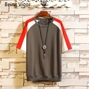 Genuine Being vigor men's tshirt summer new male sports cotton elastic top tees for mens hip-hop skateboard streetwear
Genuine Being vigor men's tshirt summer new male sports cotton elastic top tees for mens hip-hop skateboard streetwear