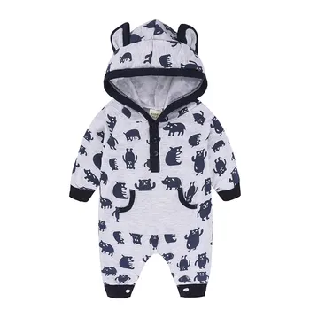 Cartoon Newborn Baby Clothes Cotton Long Sleeve Hoodie Baby Romper Spring Autumn Toddler Onesies 6-18 Months Infant Outfits
Cartoon Newborn Baby Clothes Cotton Long Sleeve Hoodie Baby Romper Spring Autumn Toddler Onesies 6-18 Months Infant Outfits