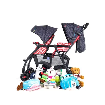 New baby's good twin stroller the front wheels of the front and rear seats of the stroller can rotate 360 degrees and be oriente
New baby's good twin stroller the front wheels of the front and rear seats of the stroller can rotate 360 degrees and be oriente