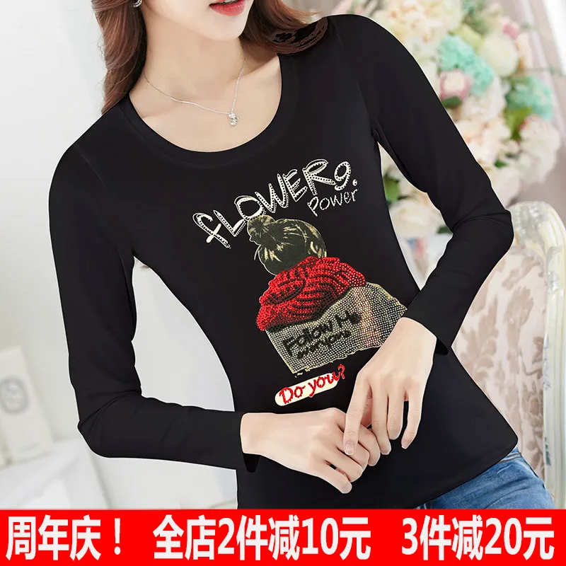 2020 New Shirts For Women Elegant Office Lady Cotton Full Sleeve Diamonds Shirts Letter Plus Size Casual Women Winter Shirts
2020 New Shirts For Women Elegant Office Lady Cotton Full Sleeve Diamonds Shirts Letter Plus Size Casual Women Winter Shirts